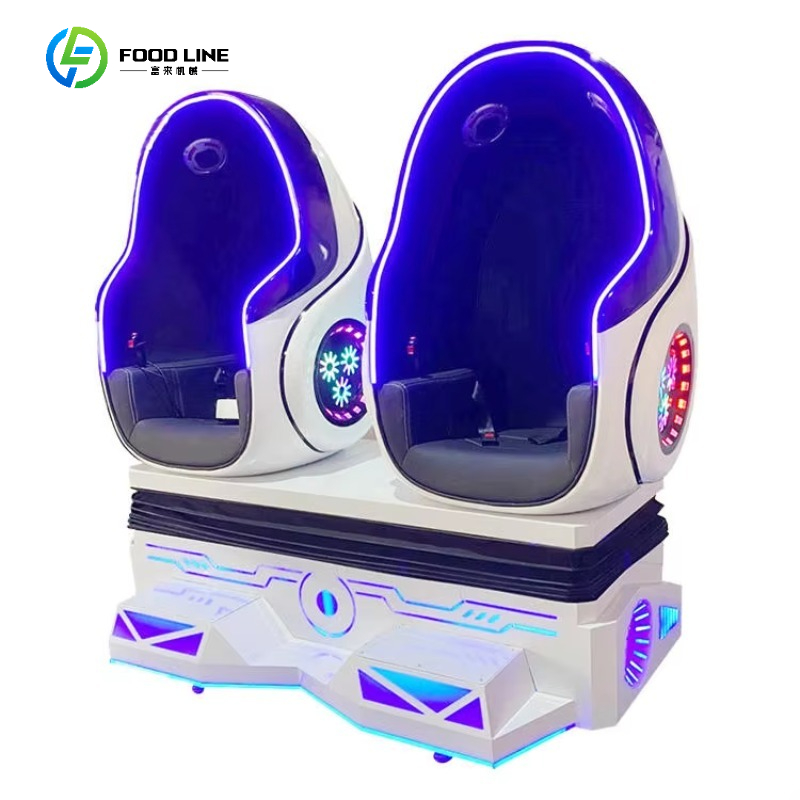 Home Cinema Experience - FL 9DVRモーションシネマ機器 デュアルエッグチェアVRパワー 家庭科学実験 保育園・学校用 アルミPC