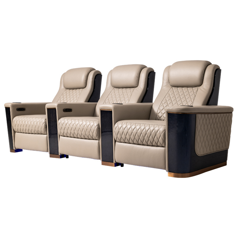 Home Cinema High End - 高級ヴィラホームシアター ビデオルーム ビデオホール ハイエンド電動ソファ ムービーシート