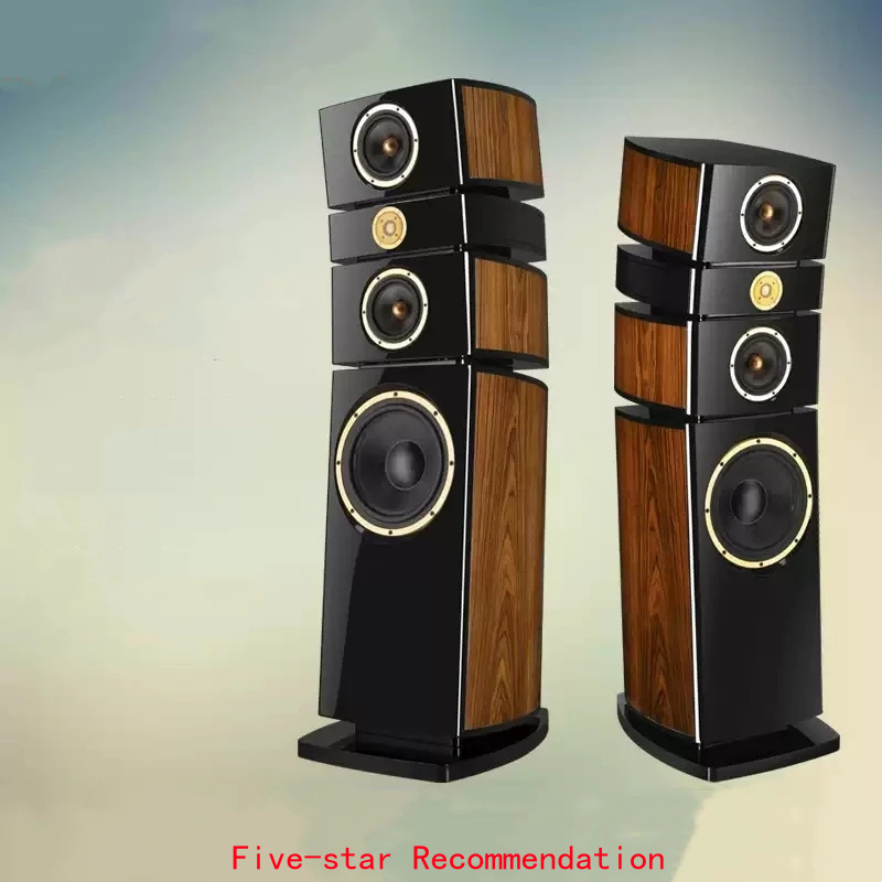Home Cinema High End - FA10plus 12インチ低音フロアスピーカー、ユートピアシリーズHiFiオーディオファイルタワー、ピアノラッカーキャビネットハイエンドホームシネマサウンドシステム