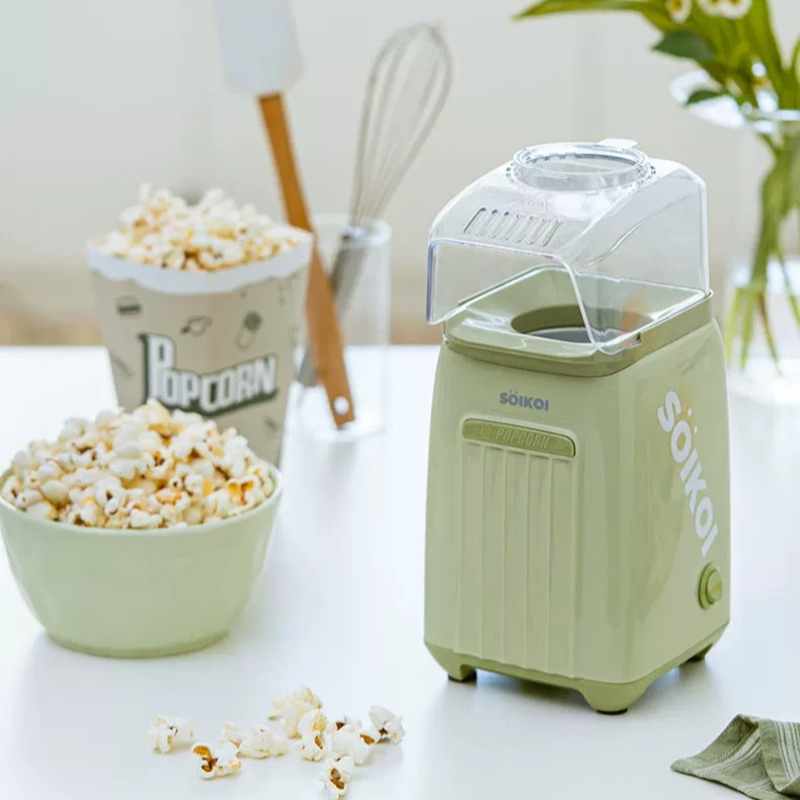 Popcorn Machine Home - ミニポップコーンメーカーマシン 子供用 家庭用 自動 簡単清掃 速暖