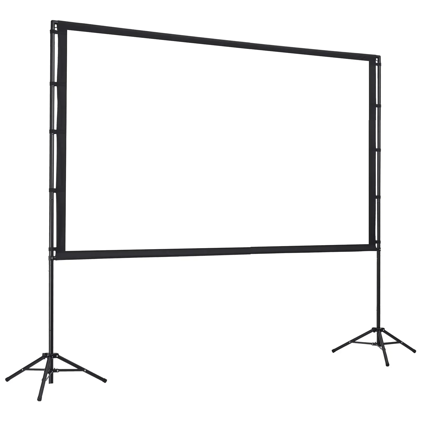 Projector Tripod Stand - 三脚式プロジェクタースクリーン（2つのスタンド付き）100インチ160 ° 広角4K HD 16:9