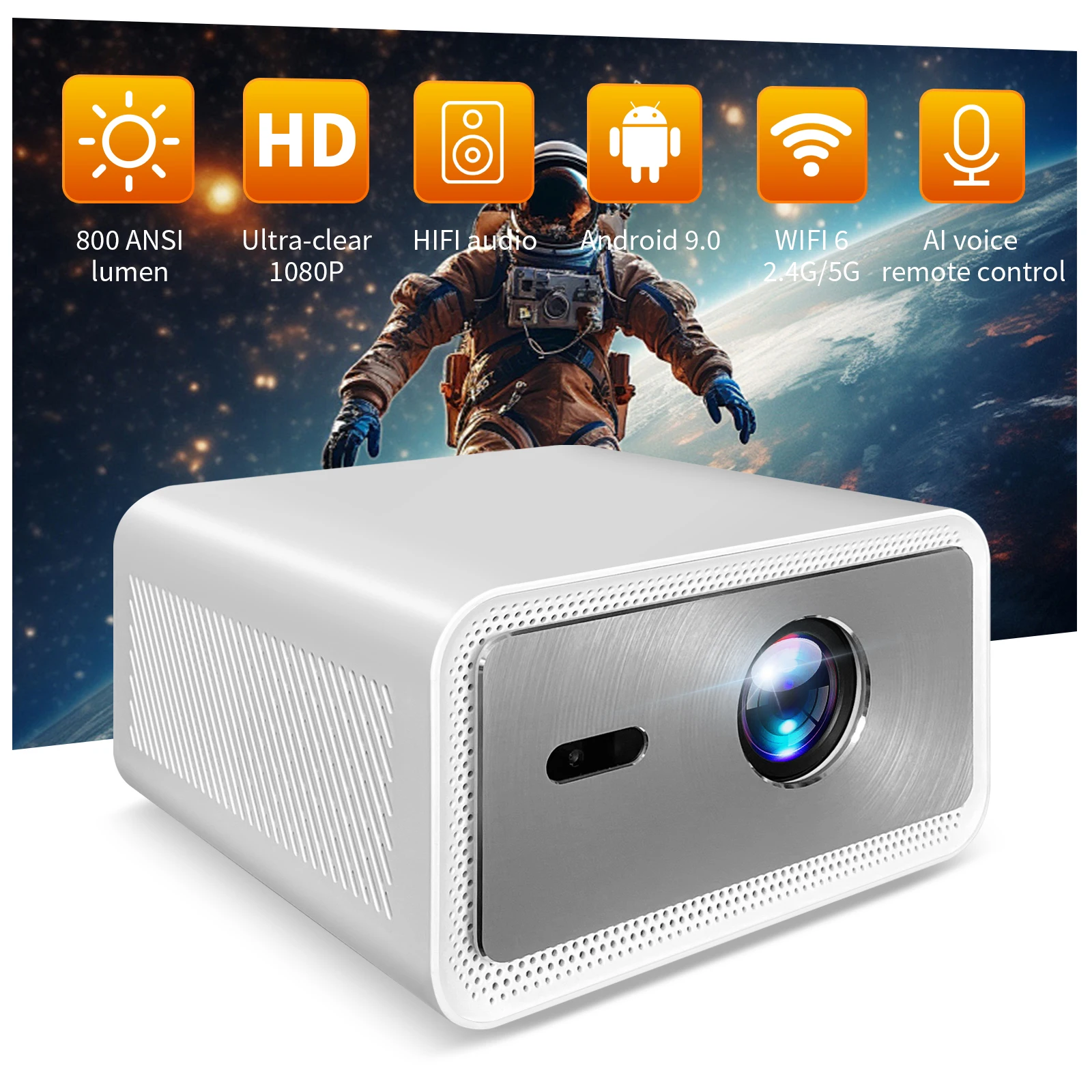 Home Cinema Experience - 2025年 4KウルトラHDプロジェクター、完全密閉型光学エンジンとシネマサウンド搭載 - ホームシアター映画体験