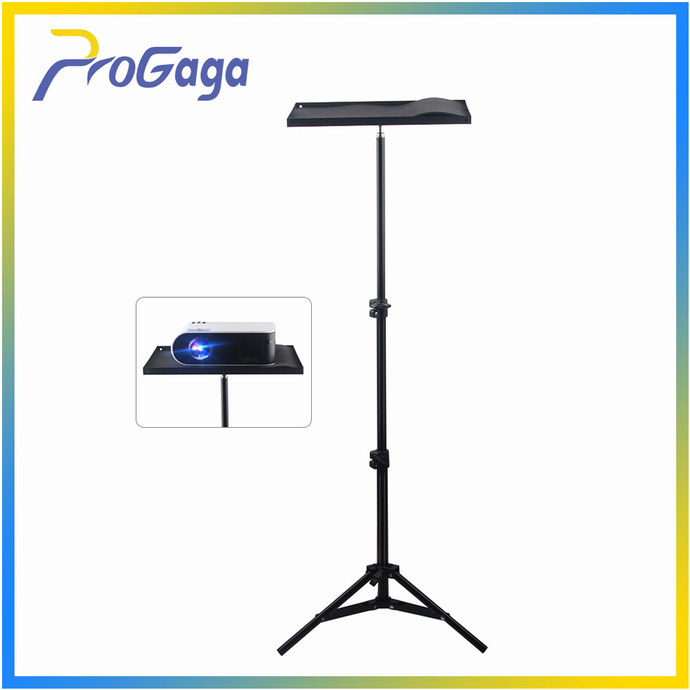 Projector Tripod Stand - 110 センチメートル 160 センチメートル調整可能なユニバーサルポータブルプロジェクター三脚トレイスマートフォンカメララップトッププロジェクター屋外スタンドスピーカースタンド