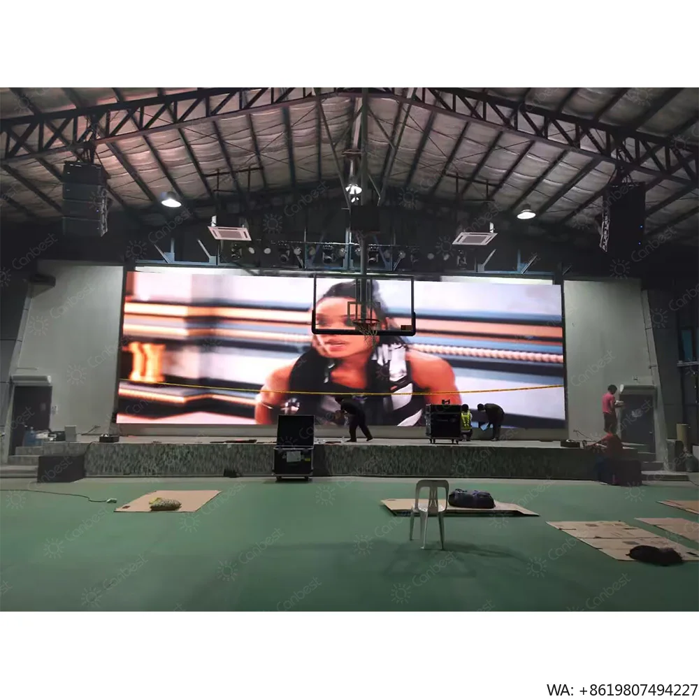 Home Cinema Experience - 8x20フィート P2.5 壁掛け式屋内LEDビデオウォール看板 大型HD LEDディスプレイ画面 ホームシアター映像体験用
