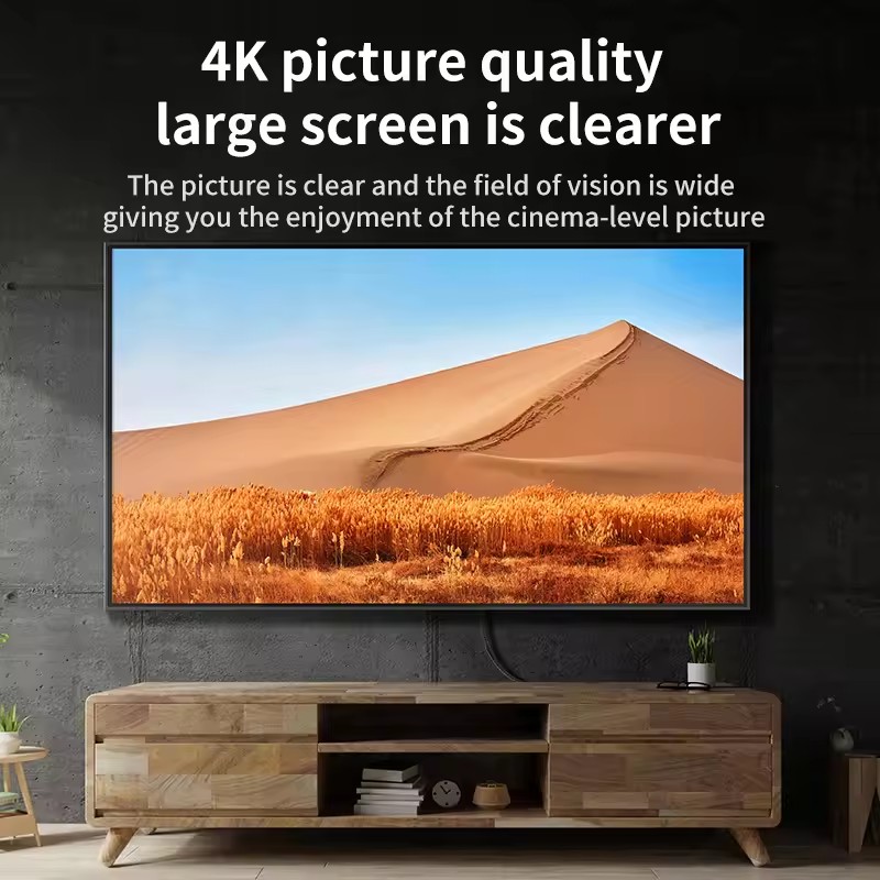 1.8M 単方向 4K DisplayPort to HDM - Home Cinema Projector 4K のレビューと価格