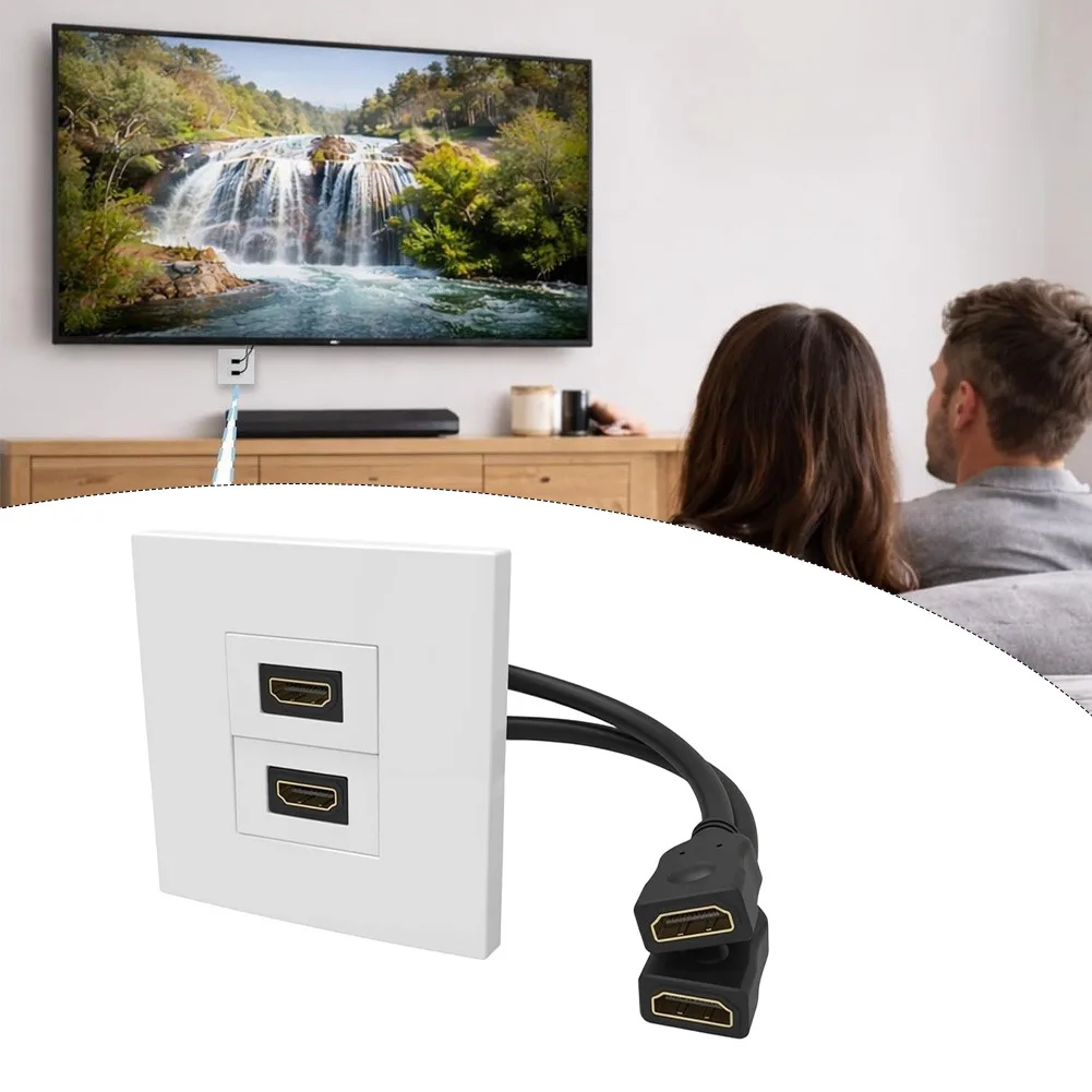 デュアルポートウォールプレート（ピグテールケーブル付き）シー - Home Cinema Setup のレビューと価格