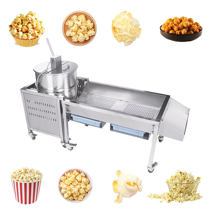 商業全自動ポップコーンメーカーポップコーン製造機ガス加熱手動 - Popcorn Machine Home のレビューと価格