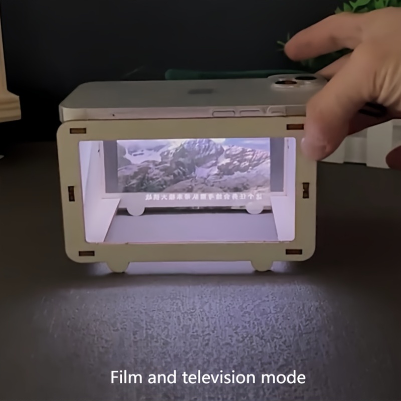 DIY 3D ホログラフィック電話プロジェクターミニホームシ - Home Cinema Experience のレビューと価格