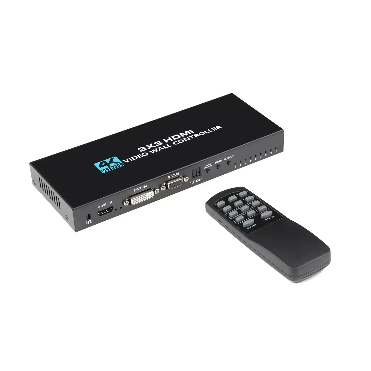 HDMIビデオウォールコントローラー,4K, 3x3,1x2 - Home Cinema Video Processor のレビューと価格