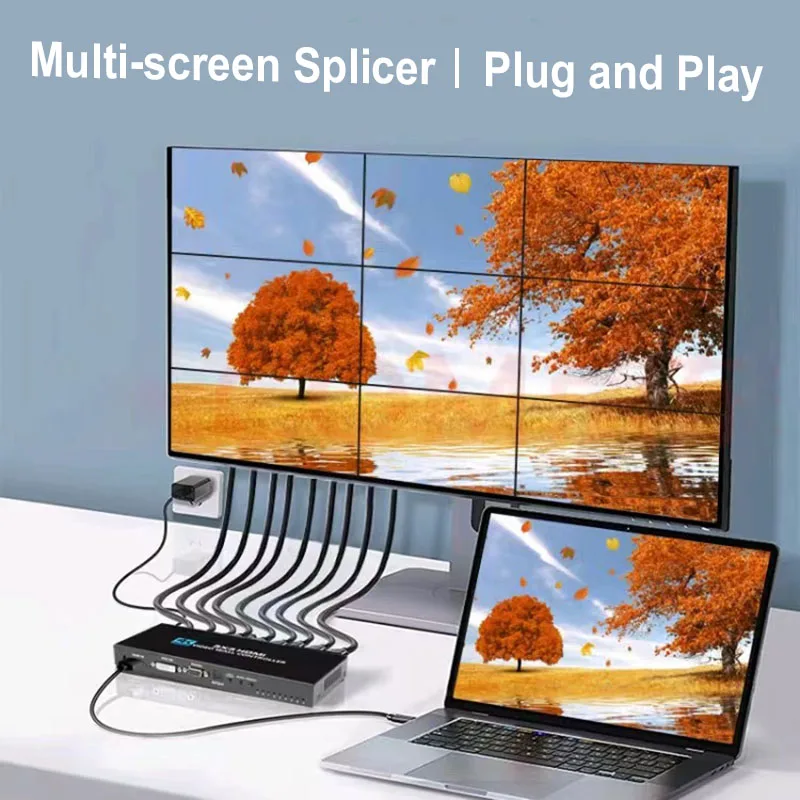 HDMIビデオウォールコントローラー,マルチスクリーンプロセ - Home Cinema Video Processor のレビューと価格