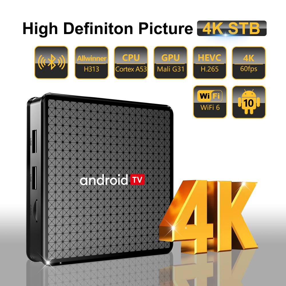 Wudung X5 TVボックス AndroidTV All - Home Cinema Setup のレビューと価格