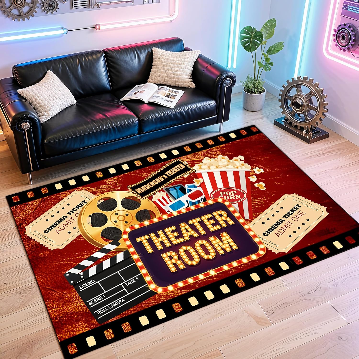 彫刻名入りシネマカーペット、ホームシアターメディアルーム用ソ - Home Cinema Experience のレビューと価格