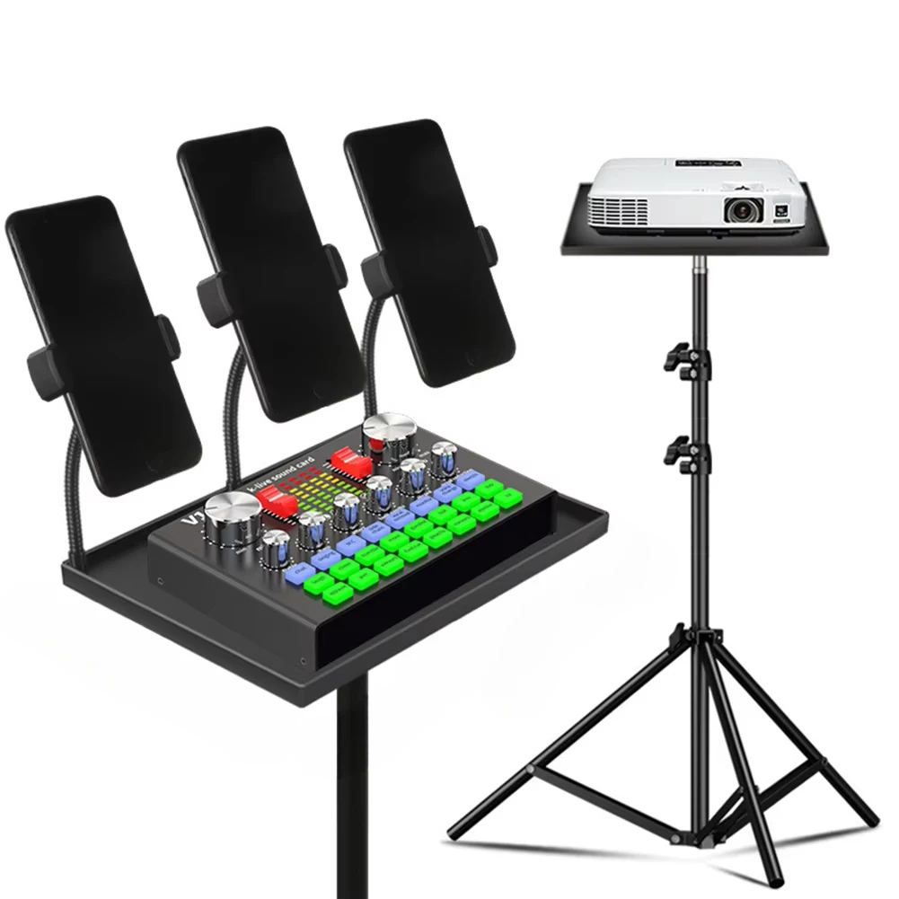ポータブルプロジェクタープラットフォームホルダー プラスチッ - Projector Tripod Stand のレビューと価格