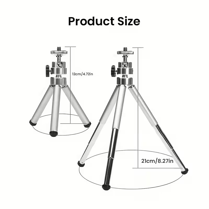 ミニプロジェクター三脚スタンド360 °   回転可能で高さ - Projector Tripod Stand のレビューと価格