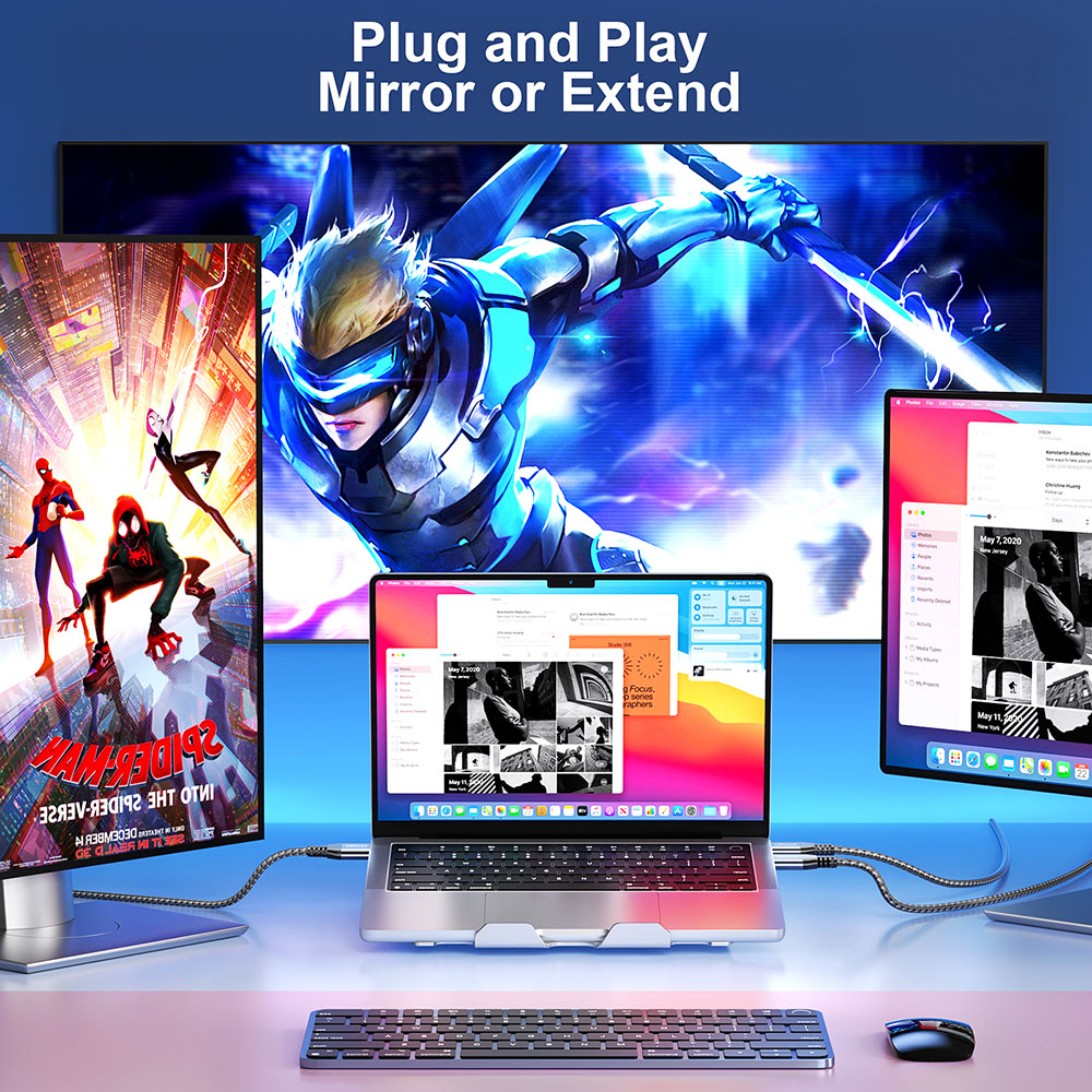 DisplayPort からミニ HDMI ケーブル UHD - Home Cinema Projector 4K のレビューと価格