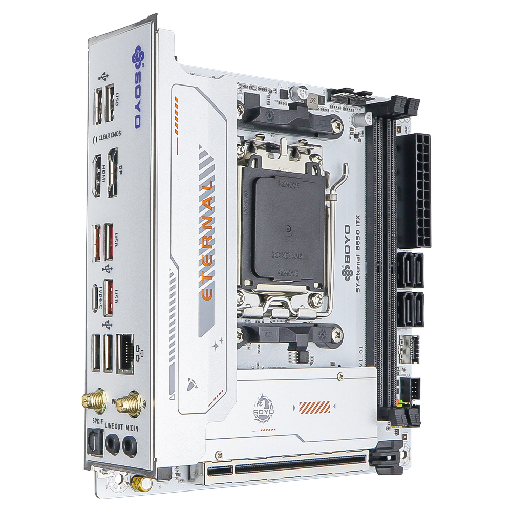 SOYO B650ITX AMDミニマザーボード AMD R - Home Cinema Video Processor のレビューと価格