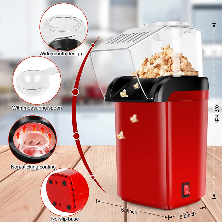 全自動ミニポップコーンマシン、家庭用キッチン家電、完璧なキッ - Popcorn Machine Home のレビューと価格