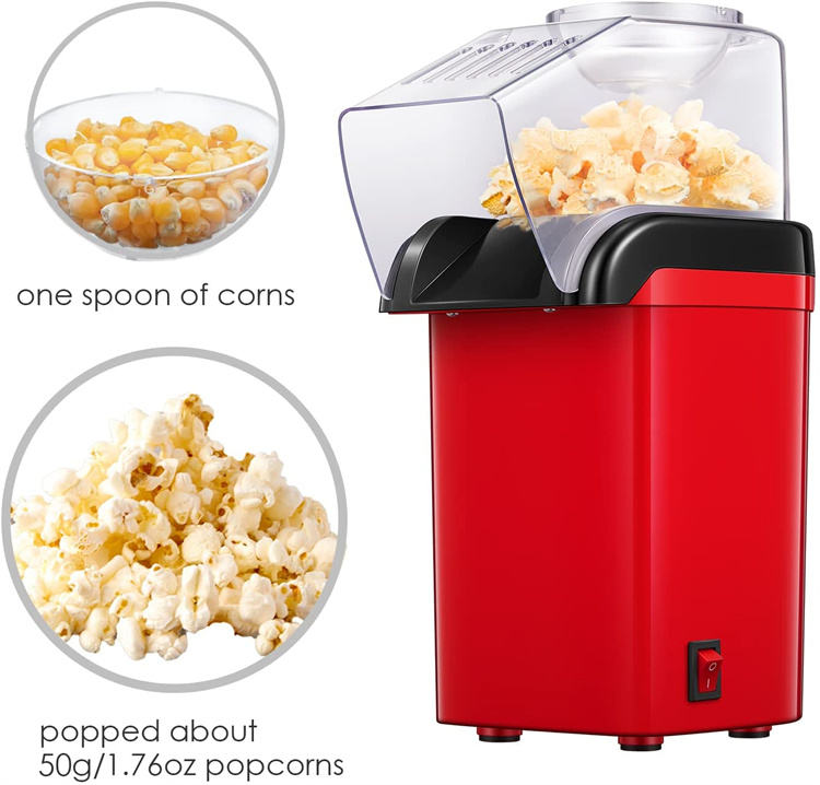 全自動ミニポップコーンマシン、家庭用キッチン家電、完璧なキッ - Popcorn Machine Home のレビューと価格