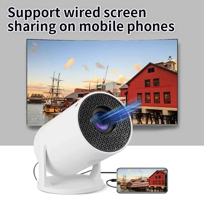 新型ミニHY300プロジェクター 4K Android 11 - Home Cinema Projector 4K のレビューと価格