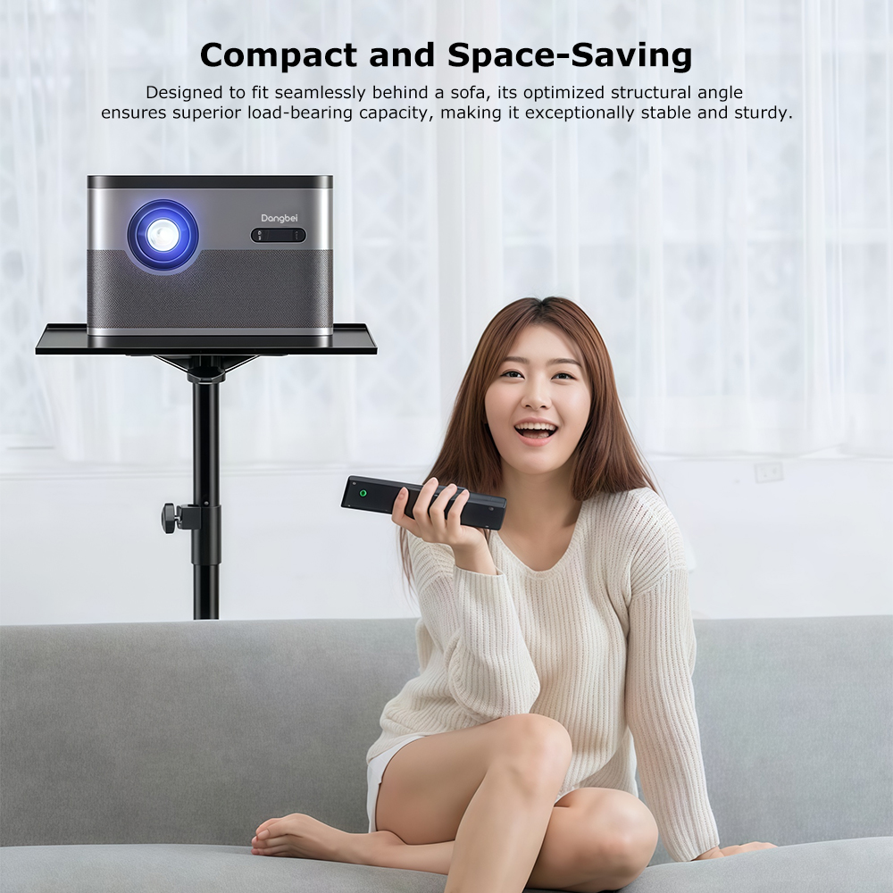 新しいTouyinger折りたたみ式三脚、トレイ付きプロジェ - Projector Tripod Stand のレビューと価格