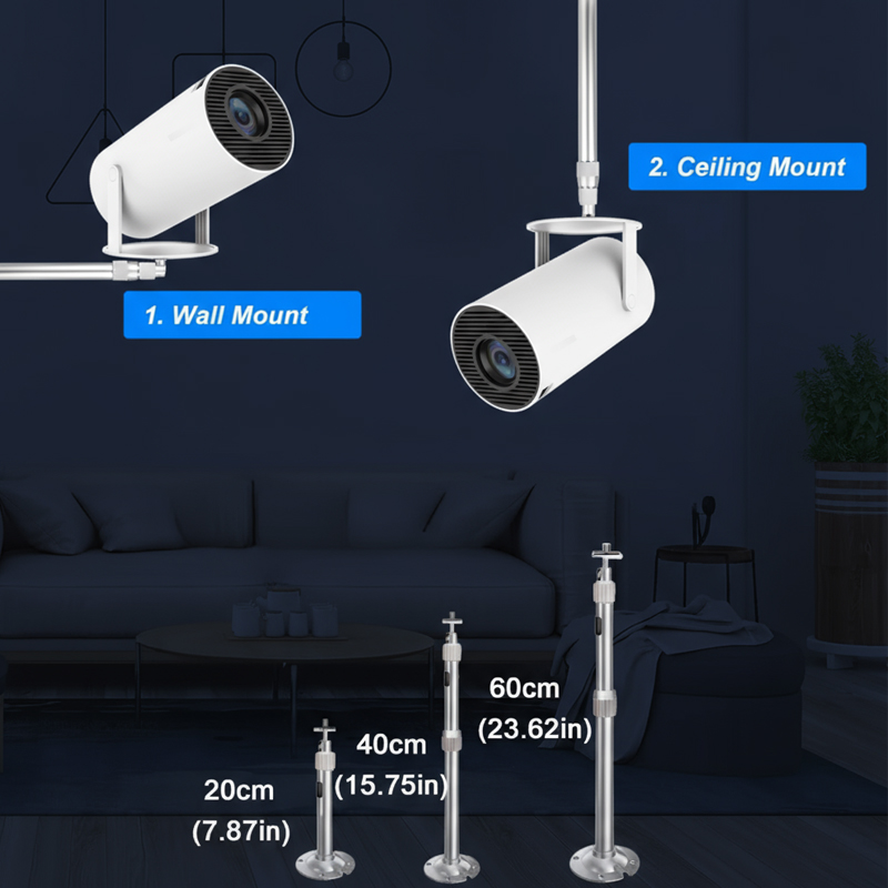 DITONG プロジェクター三脚 金属製 壁天井マウント 1 - Projector Tripod Stand のレビューと価格