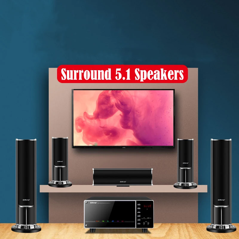 1000 ワットハイパワー caixa de som blu - Home Cinema Onkyo 5.1 のレビューと価格