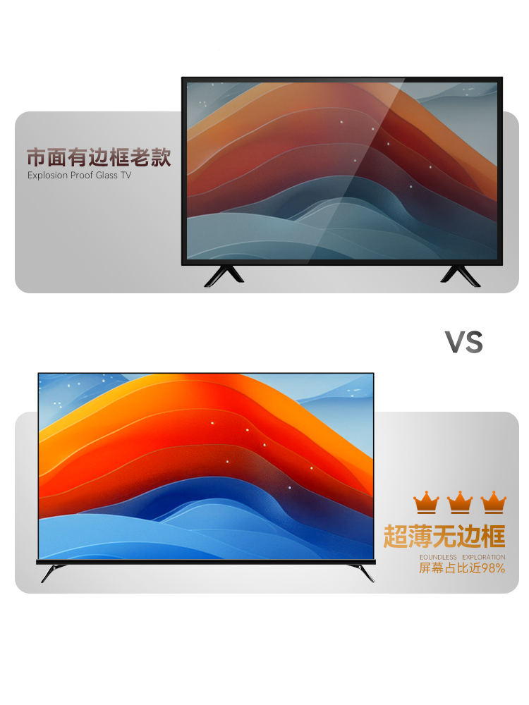 100インチ ベゼルレス Android TV - 4Kと音 - Home Cinema Experience のレビューと価格
