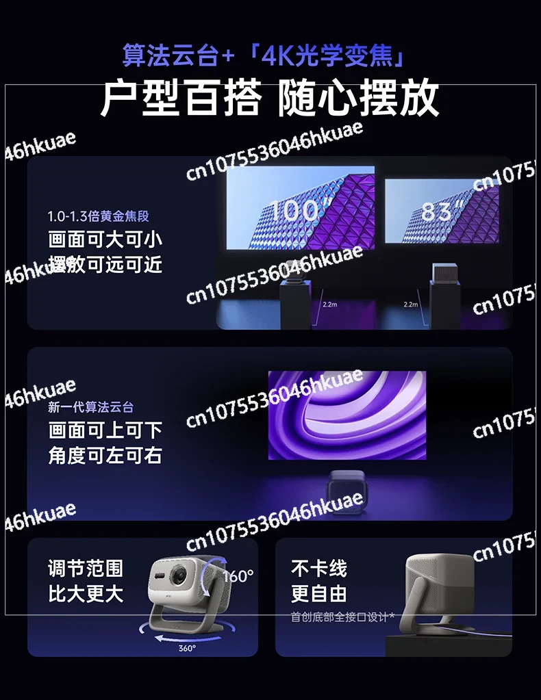 4KウルトラHDホームプロジェクター 国際版 N3 光学ズー - Home Cinema Experience のレビューと価格