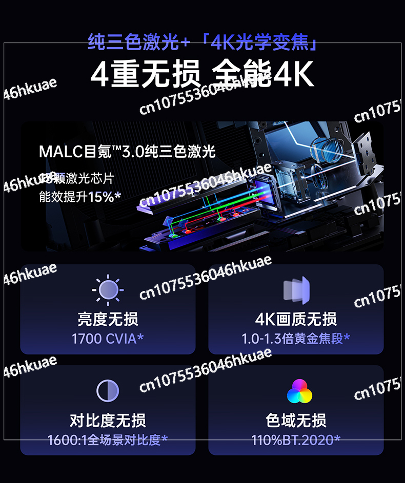 4KウルトラHDホームプロジェクター 国際版 N3 光学ズー - Home Cinema Experience のレビューと価格