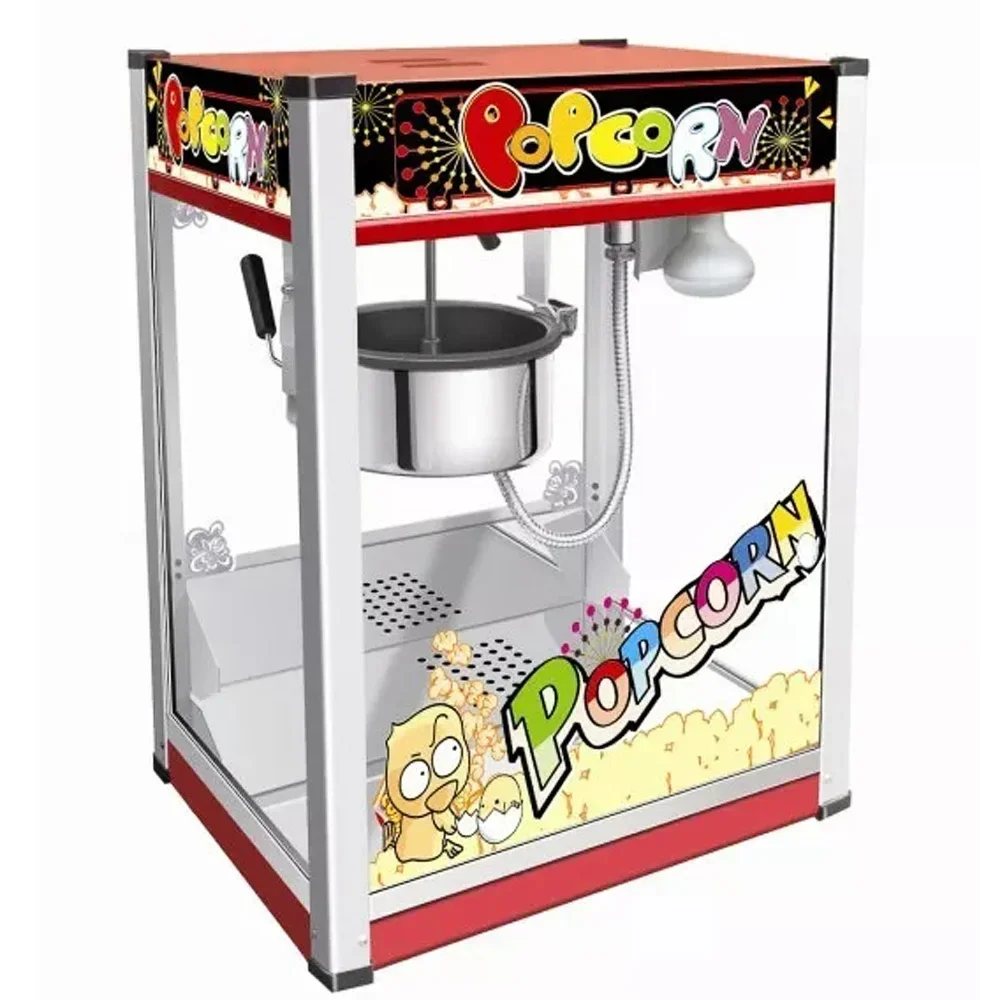 ステンレス製モバイル1400ワットポップコーンマシン 電動ポ - Popcorn Machine Home のレビューと価格