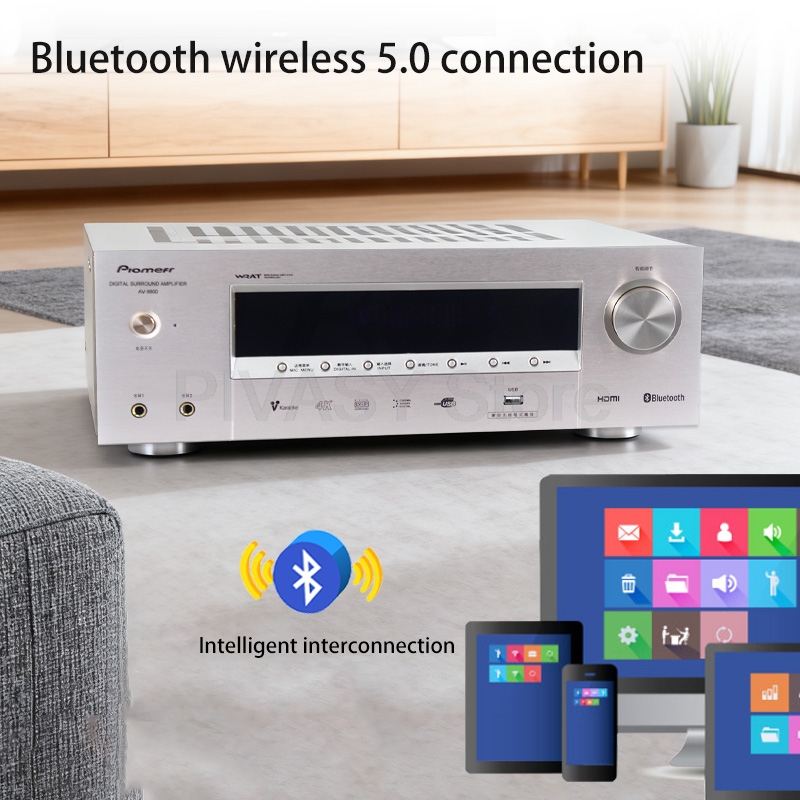 1200 ワットアンプ Bluetooth アンプ SNR8 - Home Cinema Onkyo 5.1 のレビューと価格