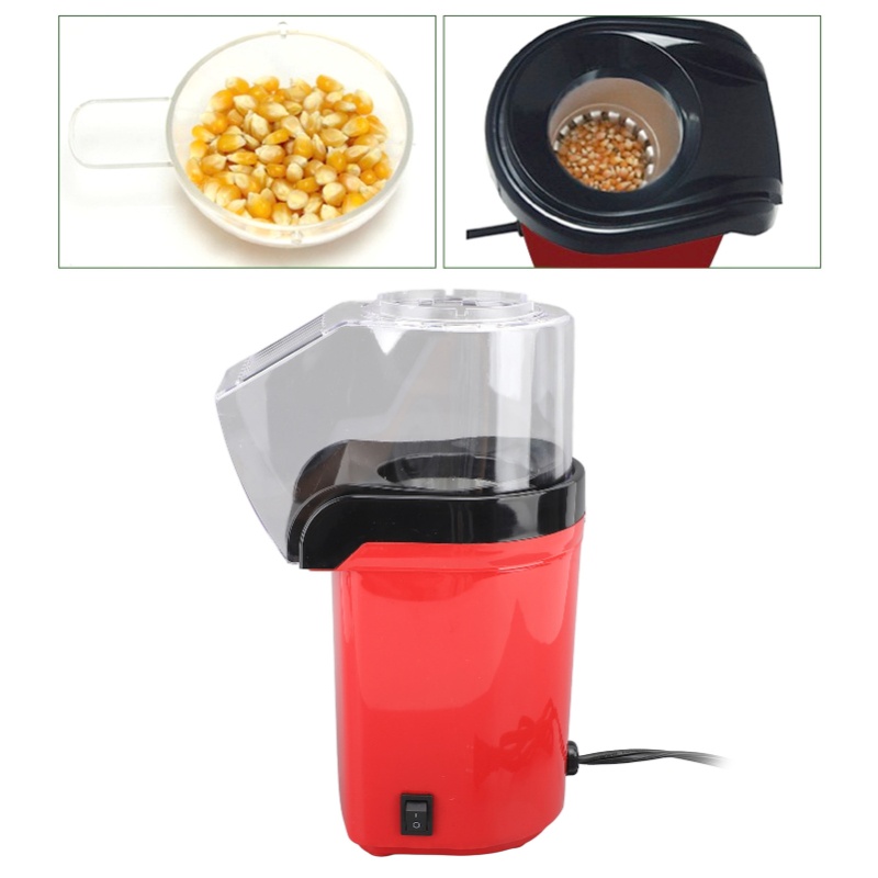 1200W電気熱風ポップコーンメーカー、オイルフリー、高速ポ - Popcorn Machine Home のレビューと価格